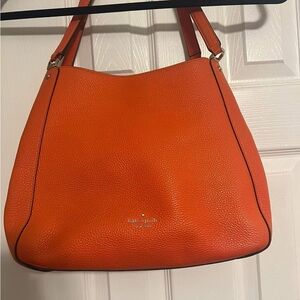 Kate Spade Orange Leather Tote